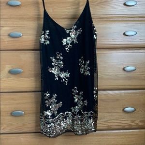 Sequin tank top